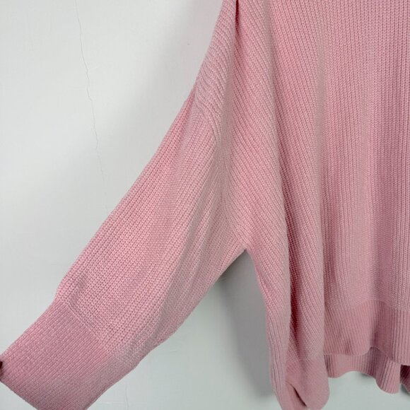 NWT PINK Victoria’s Secret Chenille Pullover Sweater Oversized Pink Size XXL NEW - Picture 5 of 13
